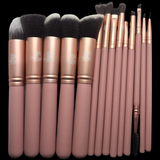 Pink 14 Piece Brush Set